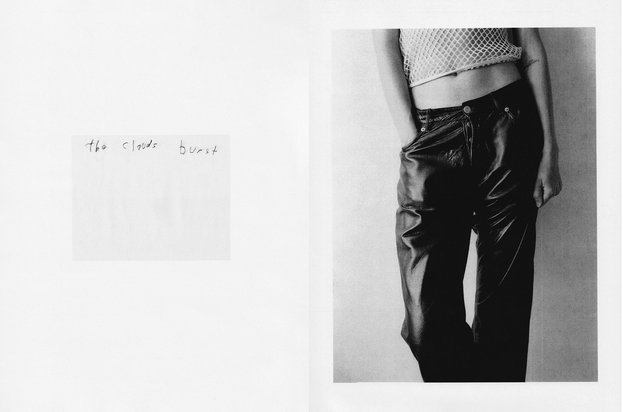 Zine spread by Stef Mitchell